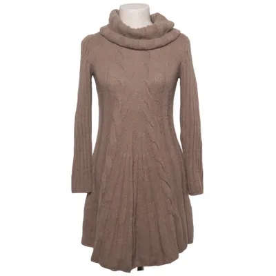 Rollkragenkleid (Beige) von Mishumo Acryl, Mohair, Polyamid