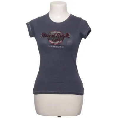 T-shirt (Blue) from Hard Rock Cotton, Polyester
