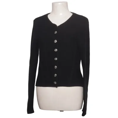 Strickjacke (Schwarz) von Brandl Tracht Acryl, Baumwolle