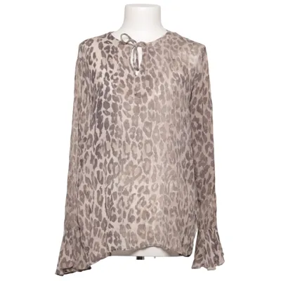 Blouse (Gray, Beige) from Barbara Becker