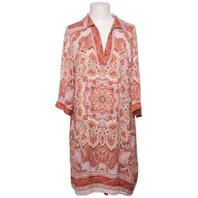 Tunika (Pink, Braun, Weiß) von Charlotte Sparre Elasthan, Seide