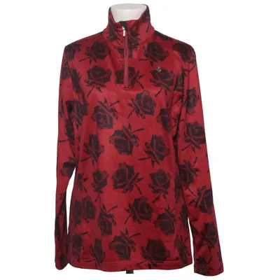 Sports jacket (Red, Black) from Luhta Elastane, Polyester