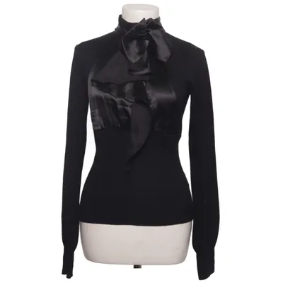 Sweater (Black) from Solar Acrylic, Angora, Viscose