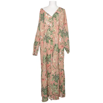 Klänning (Beige, Flerfärgad) från H&M Polyamid, Viskos