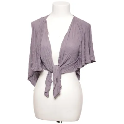 Cardigan cache-cœur (Gris) de Adore Coton, Viscose