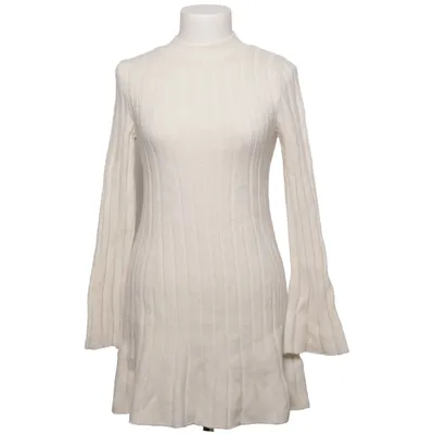 Turtleneck kjole (Hvid) fra H&M Akryl, Polyester, Viscose, Uld