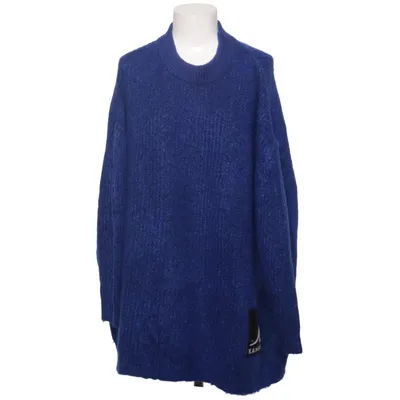 Sweater (Blue) from Kangol x H&M Acrylic, Elastane, Polyester, Wool