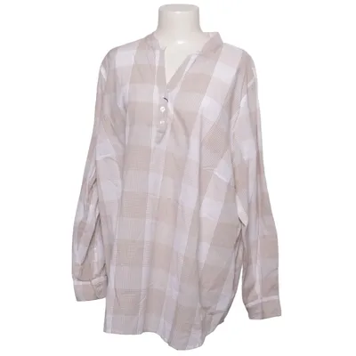 Blouse (Beige, Blanc) de Collection L.