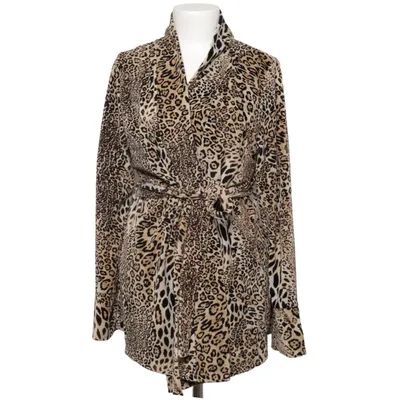 Peignoir (Beige, Noir) de Feelings Coton, Polyester