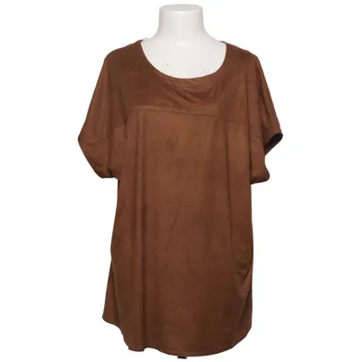 Top (Brown) from Fiora Blue Elastane, Polyester