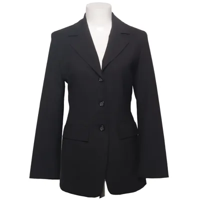 Blazer (Noir) de Claude Zana Élasthane, Polyester, Laine