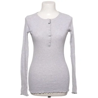 Henley shirt (Grijs) van Rosemunde Katoen