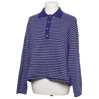 Sweater (Blue, White) from Zara Elastane, Polyamide