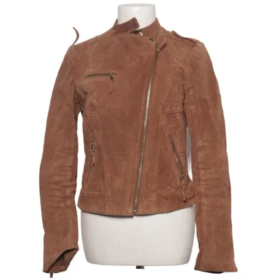 Biker jacket (Brown) from Yessica Leather