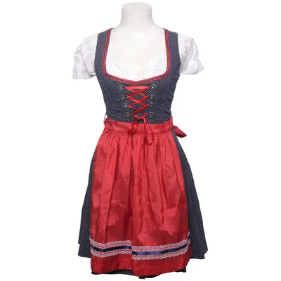 Dirndl (Bleu, Blanc, Rouge) de Fuchs Trachtenmoden