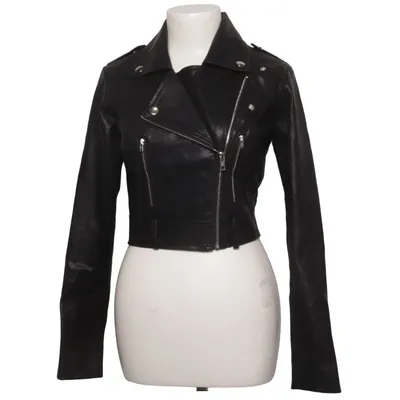 Bikerjack (Zwart) van Collectif Elastaan, Polyester, Polyurethaan