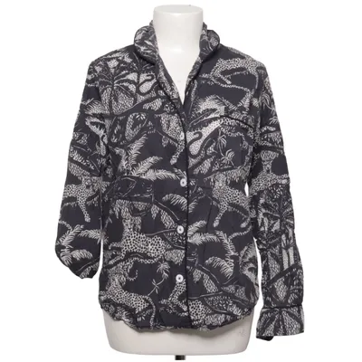 Pajama shirt (Black, White) from Desmond & Dempsey Cotton