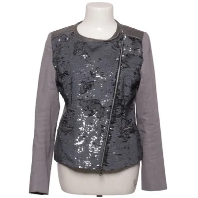 Jacket (Gray) from Loom Polyester
