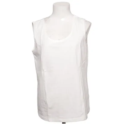 Tanktop (Wit) van Ginalaura Katoen, Elastaan