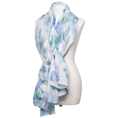 Shawl (Blue, Green, White) from Ted Baker Cotton