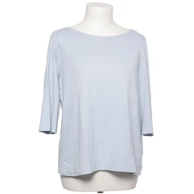 Langærmet t-shirt (Blå) fra Charlotte Russe Bomuld