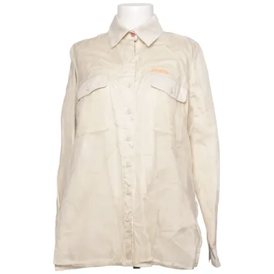 Shirt (Beige) from Heron Preston Cotton, Polyester, Silk