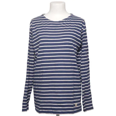 T-shirt à manches longues (Bleu, Blanc) de Armor Lux Coton