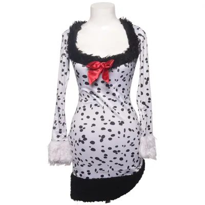 Fancy dress (White, Black) from Leg Avenue Polyester