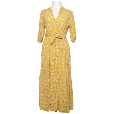 Maxi jurk (Geel) van Object Viscose