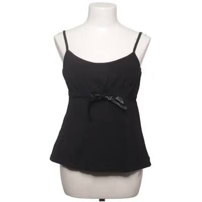 Tanktop  (Sort) fra Queentex Bomuld, Elastan