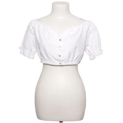 Dirndlblus (Vit) från Alpenfeeling Polyester, Viskos