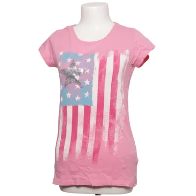 T-shirt (Rose, Bleu, Blanc) de Fishbone Coton