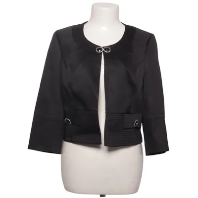 Blazer (Noir) de Butik Dayl Acétate, Élasthane, Polyamide
