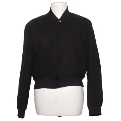 Bomberjacka (Svart) från H&M Linne, Polyester, Viskos