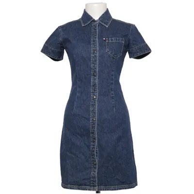 Denim jurk (Blauw) van Tommy Hilfiger Jeans Katoen