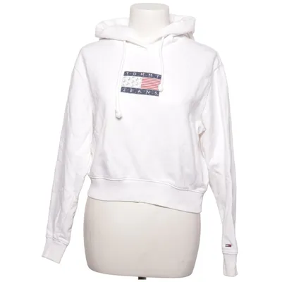 Hoodie (White) from Tommy Hilfiger Jeans Cotton, Elastane
