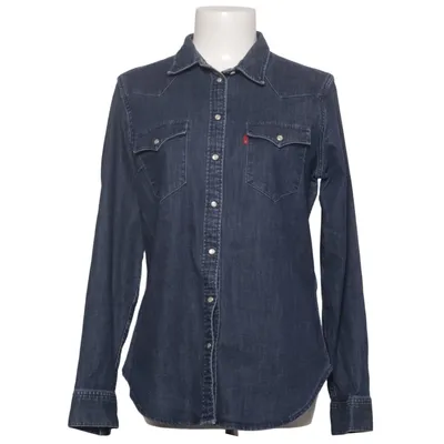 Jeansskjorte (Blå) fra Levi Strauss & Co Bomuld, Elastan, Polyester