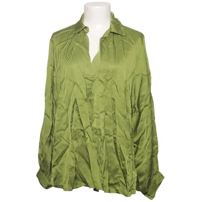 Blouse (Green) Silk, Viscose