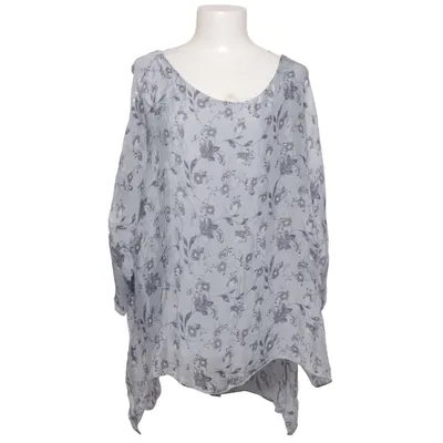 Bluse (Blå) fra Your&Self Elastan, Silke, Viscose