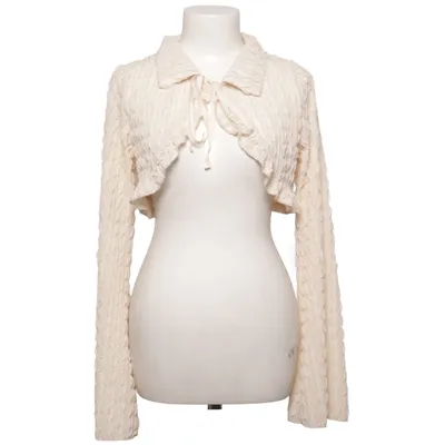 Bolero (Beige) von Romwe Elasthan, Polyester