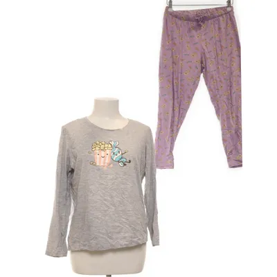 Pyjamas (Grå, Lila, Flerfärgad) från Blue Motion Bomull, Viskos