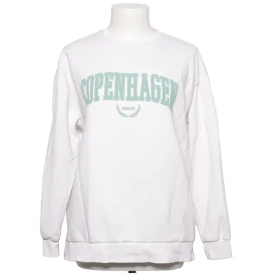 Collegetröja (Vit) från NA-KD Bomull, Elastan, Polyester