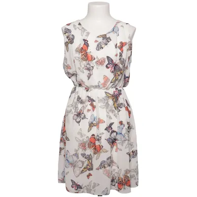 Dress (White, Multicolored) from Styleboom Elastane, Polyester, Viscose