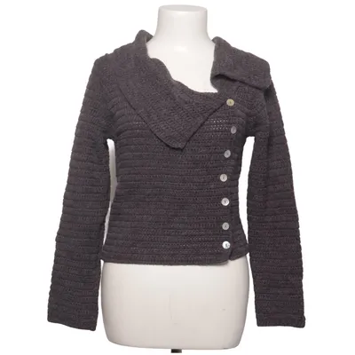 Cardigan (Gray) from Zara Acrylic, Polyamide, Wool