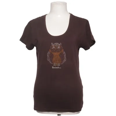 T-shirt (Marron) de Braccialini Coton, Élasthane