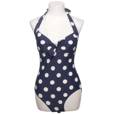 Swimsuit (Blue, White) from Boden Elastane, Polyamide, Polyester
