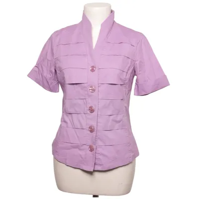 Chemise à manches courtes (Violet) de Naracamicie Coton, Élasthane