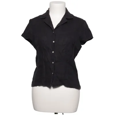 Kortärmad skjorta (Grå) från Hennes Collection Linne