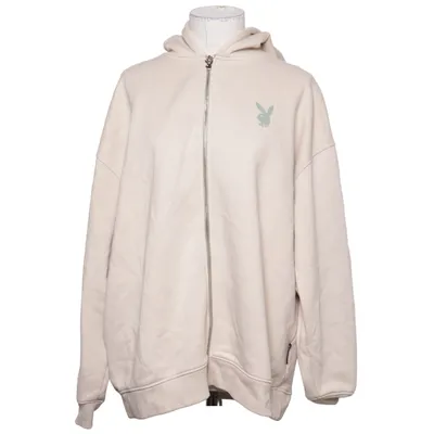 Huvtröja (Beige) från Playboy x Missguided Bomull, Elastan, Polyester
