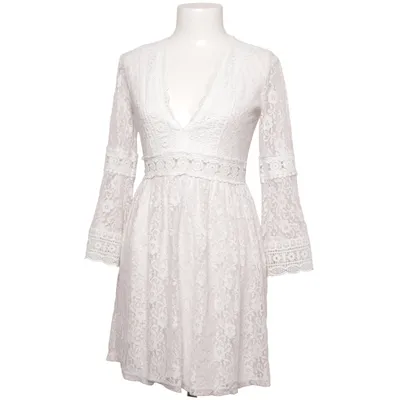 Robe (Blanc) de In April 1986 Élasthane, Polyester